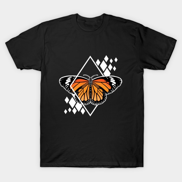 Monarch Butterfly T-Shirt by Twisted Tales Studio